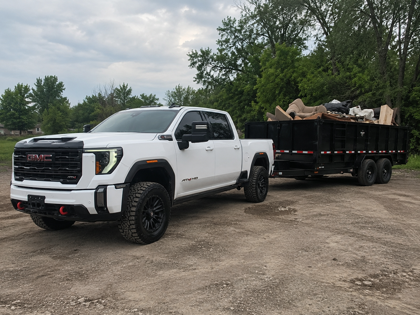 Smith's Property Services GMC work truck